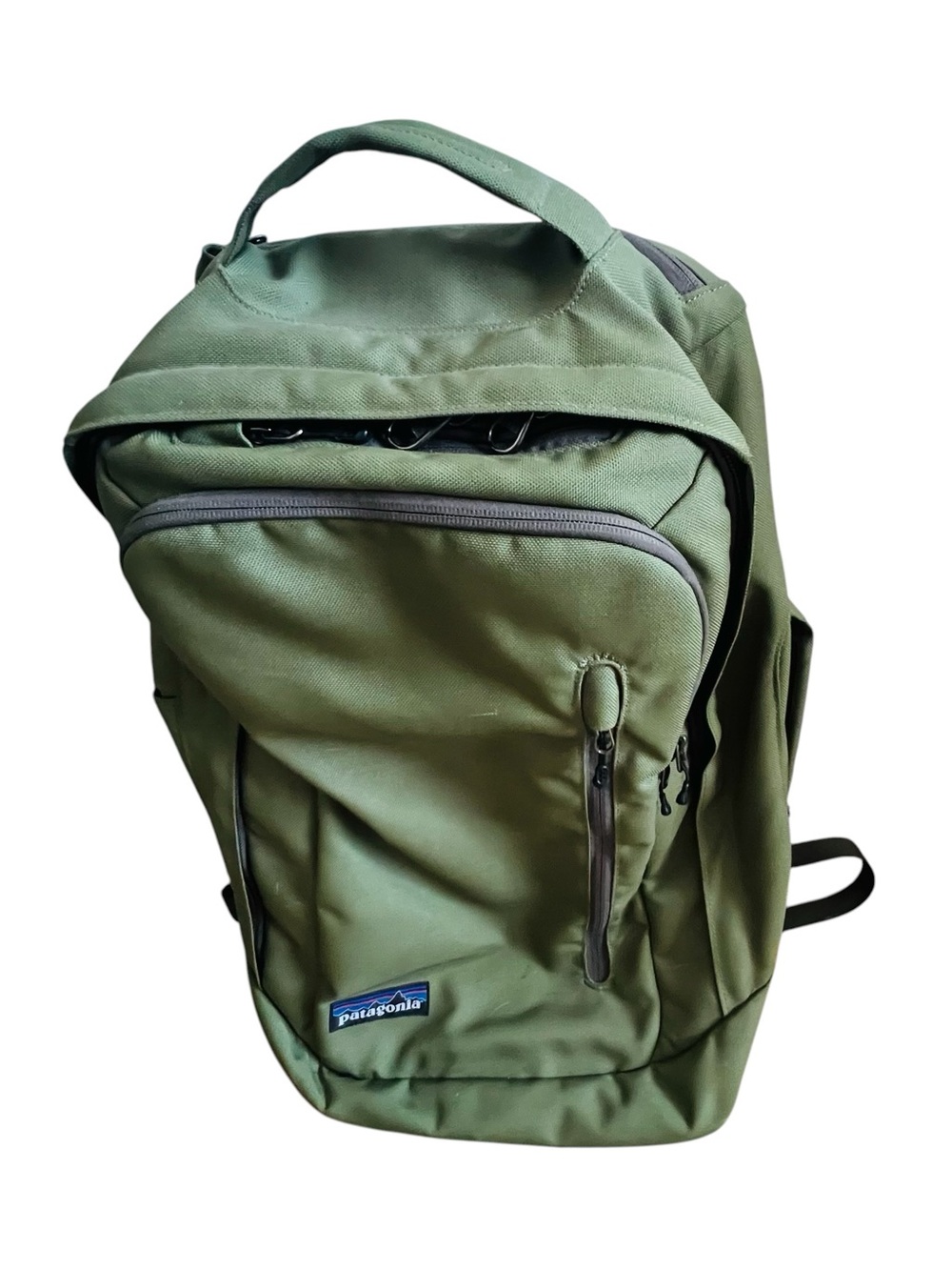 Patagonia MLC Wheelie Carry-On Travel Bag Green Backpack Luggage